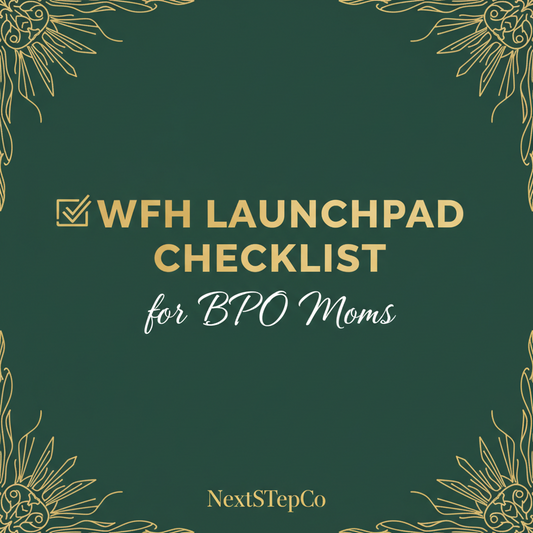 WFH Launchpad Checklist | Complete WFH Readiness Guide for BPO Moms
